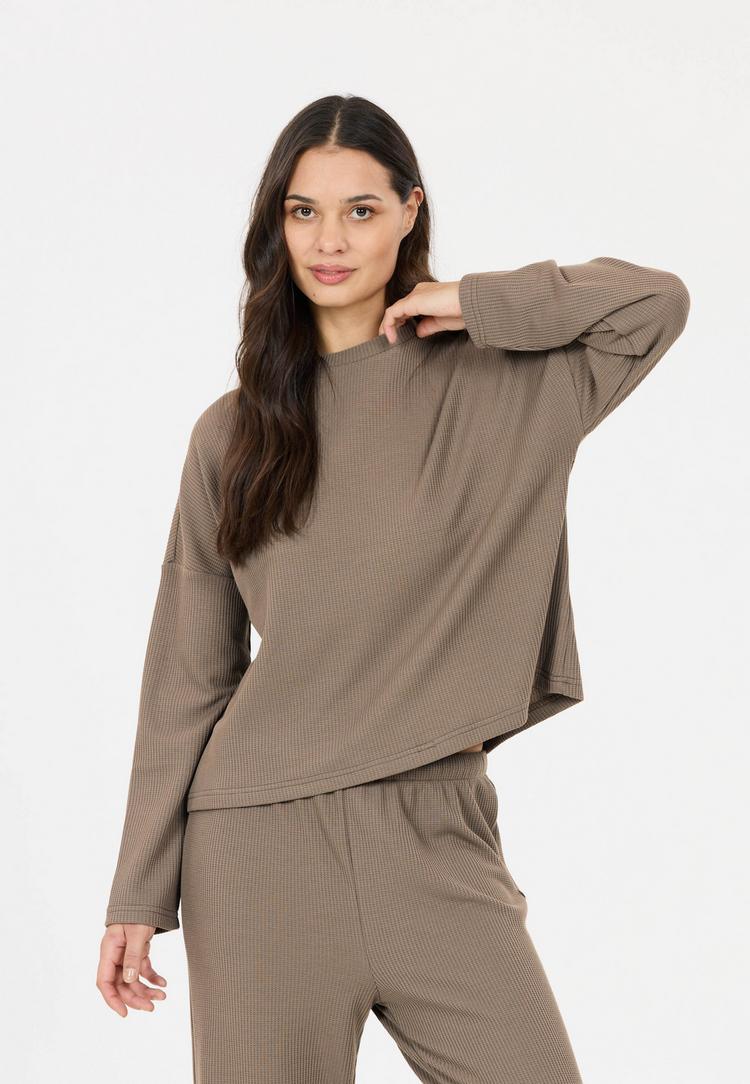 Athlecia Athlecia Cardall Sweatshirt Damen - greige - 0 | SportScheck