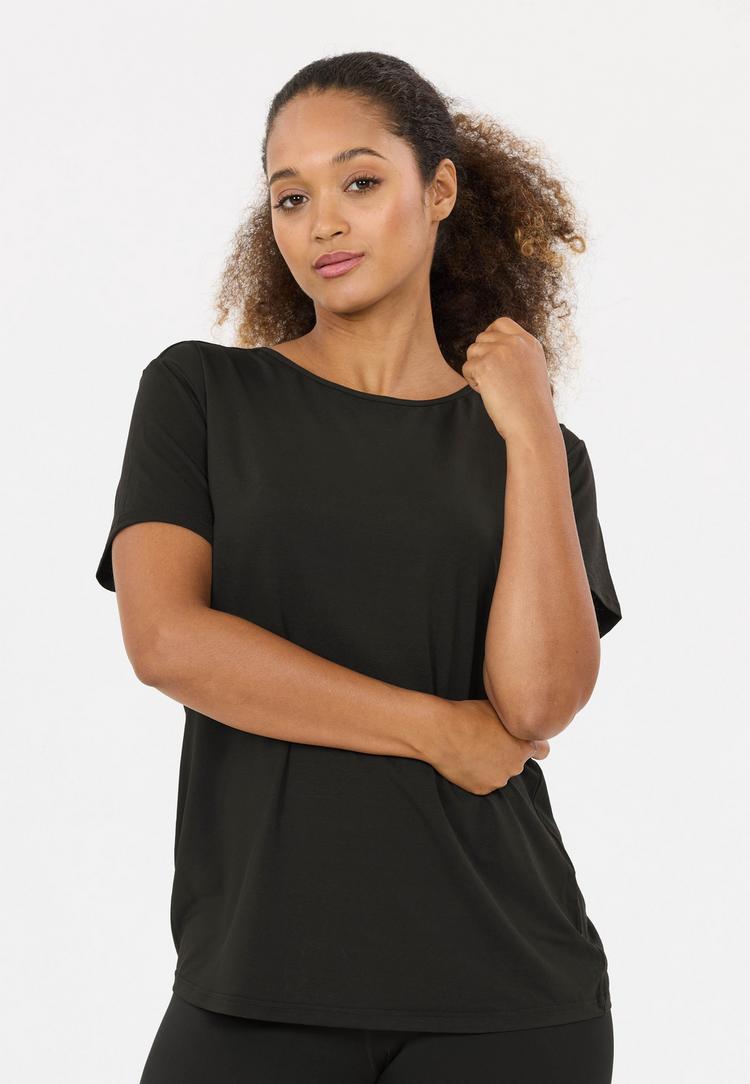 Athlecia Athlecia Lizzy T-Shirt Damen - black melange - 0 | SportScheck