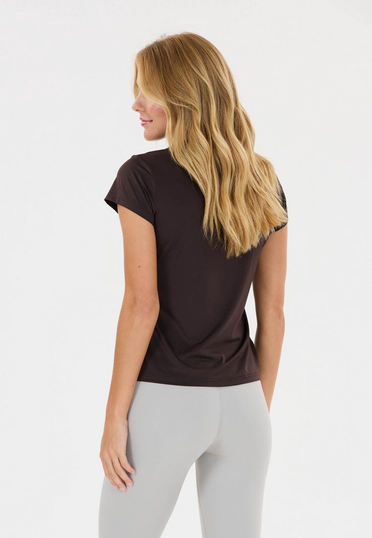 Athlecia Athlecia Almi Funktionsshirt Damen - chocolate torte - 1 | SportScheck