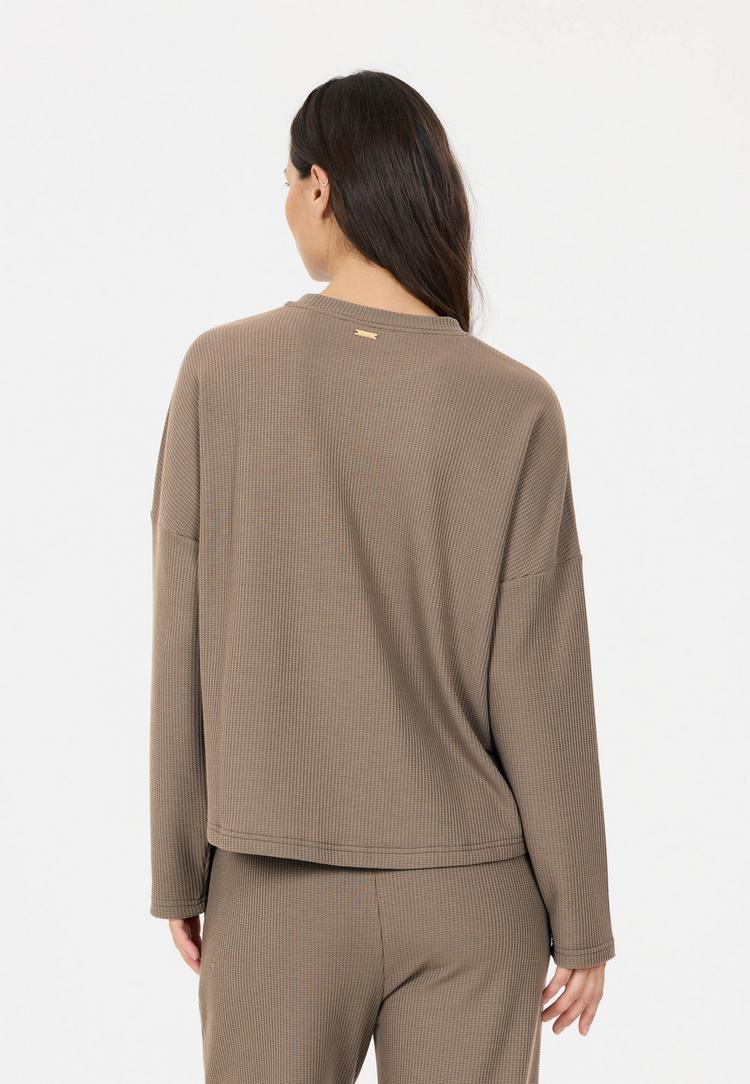 Athlecia Athlecia Cardall Sweatshirt Damen - greige - 1 | SportScheck