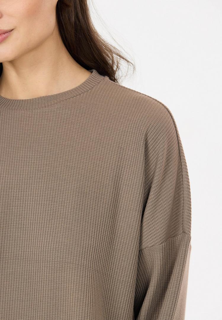 Athlecia Athlecia Cardall Sweatshirt Damen - greige - 4 | SportScheck