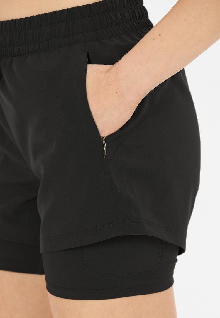 Athlecia Athlecia Timmie Funktionsshorts Damen - black - 4 | SportScheck