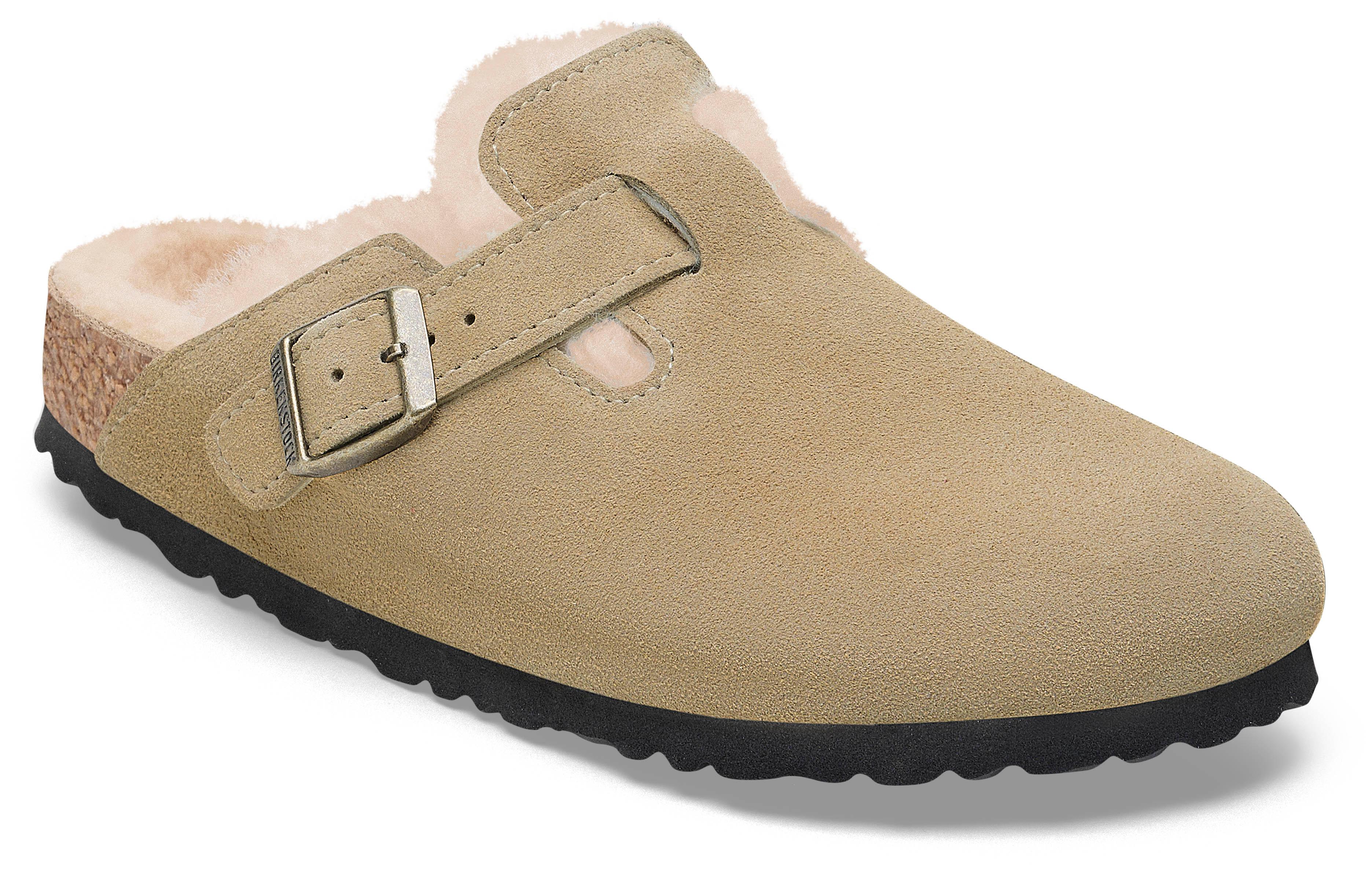 Birkenstock Boston Shearling Sandalen Damen