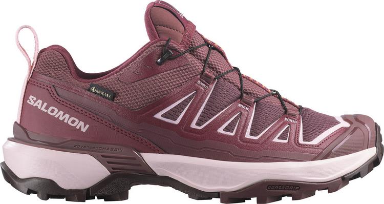 Salomon Salomon X ULTRA 360 EDGE Wanderschuhe Damen - huckleberry-maroon banner-icy pink - 0 | SportScheck