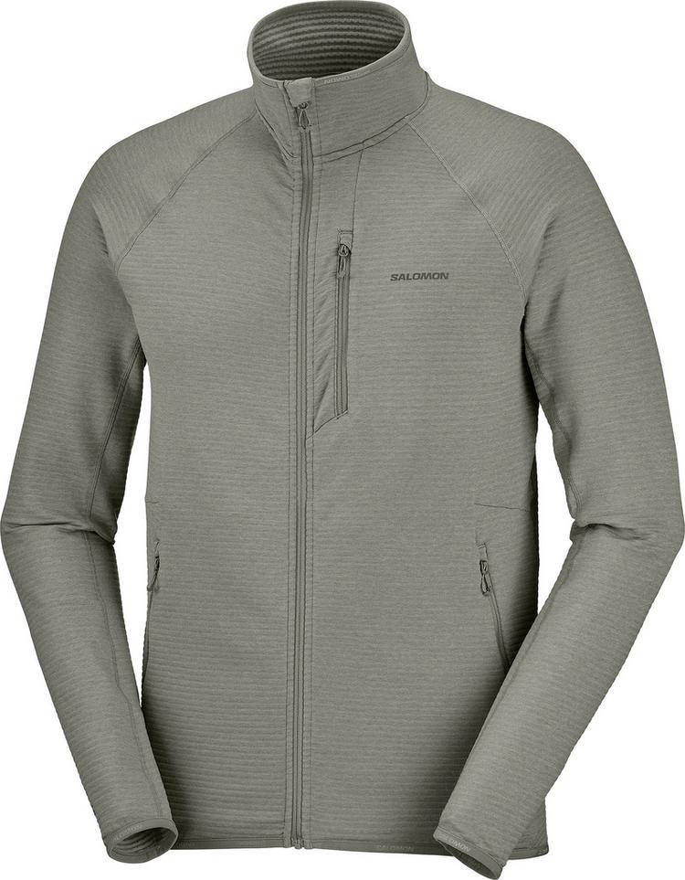 Salomon Salomon ESSENTIAL LIGHTWARM Fleecejacke Herren - castor gray - 0 | SportScheck
