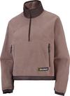 Salomon CHROMA CROP Fleeceshirt Damen - antler