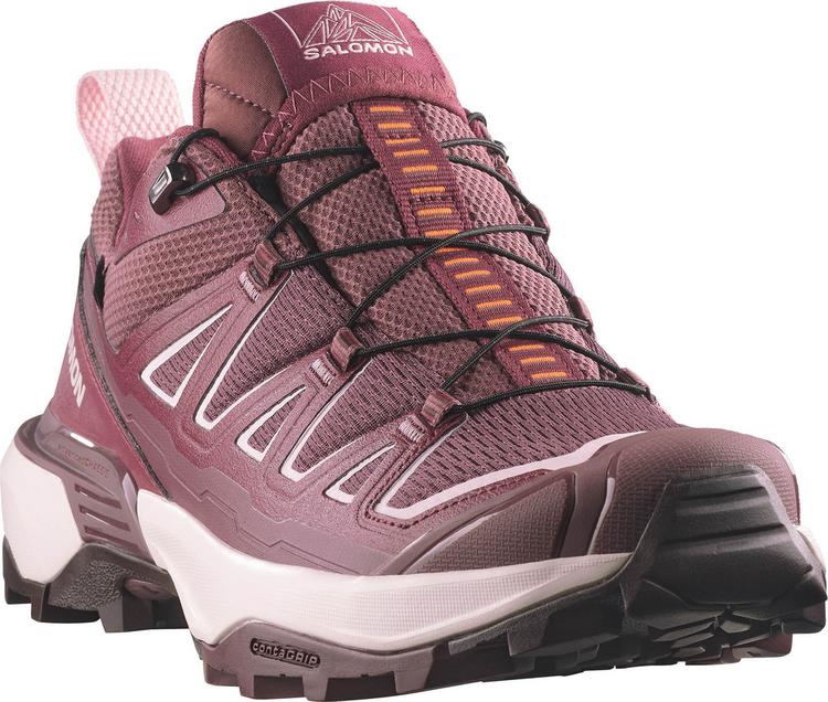Salomon Salomon X ULTRA 360 EDGE Wanderschuhe Damen - huckleberry-maroon banner-icy pink - 1 | SportScheck