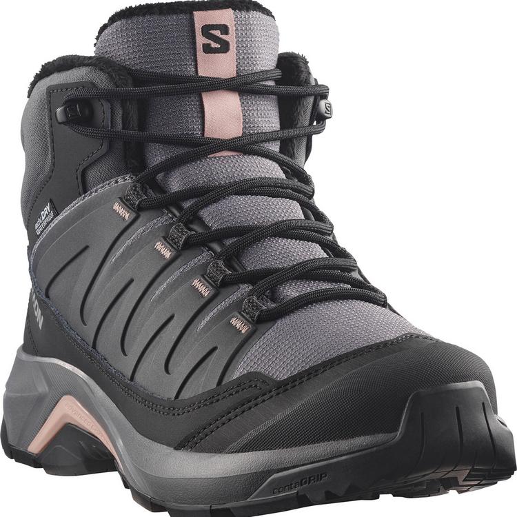 Salomon Salomon X-ADVENTURE COLDRUSH WP Winterschuhe Damen - castlerock-black-shadow gray - 1 | SportScheck