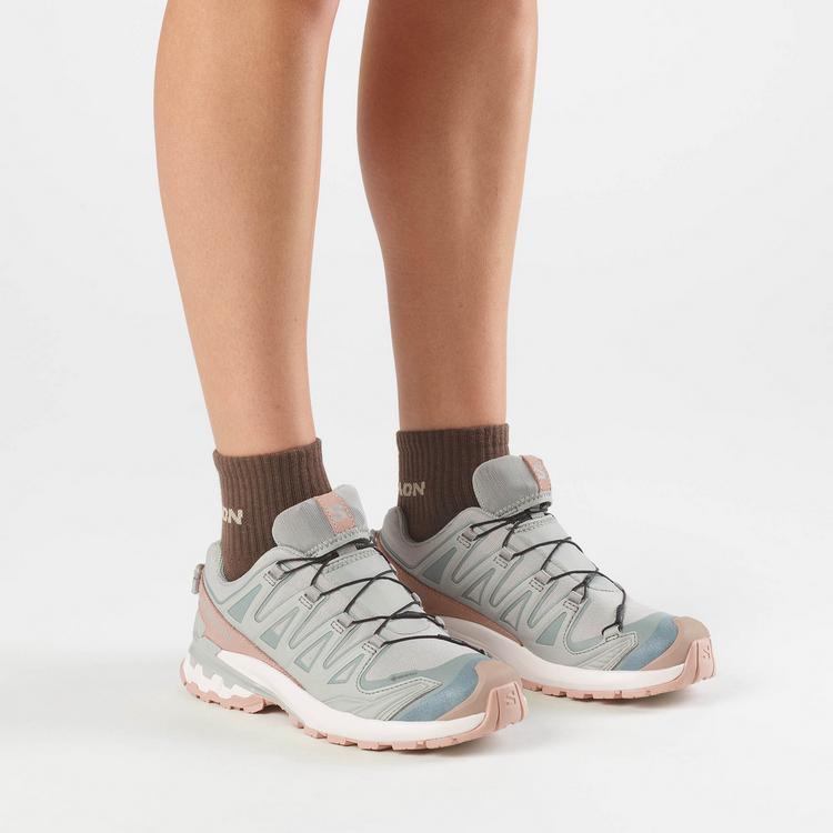 Salomon Salomon XA PRO 3D V9 LIFELONG Multifunktionsschuhe Damen - wrought iron-oxford tan-vanilla ice - 0 | SportScheck