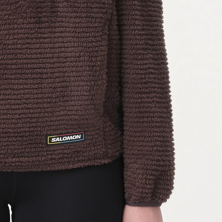 Salomon Salomon THERNOVA Hoodie Damen - coffee bean - 2 | SportScheck