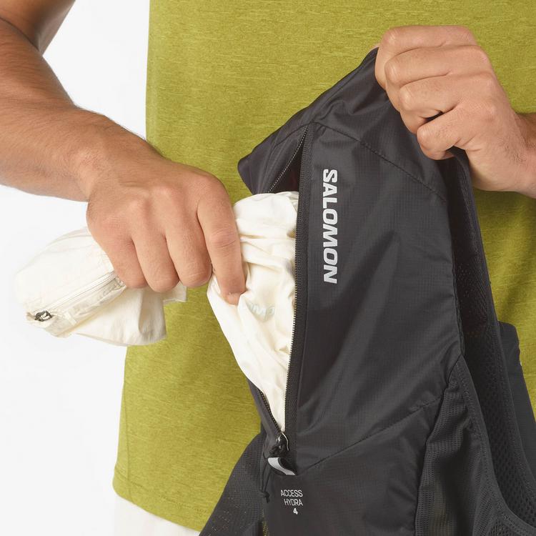 Salomon Salomon HYDRA ACCESS VEST 4 ONE FLASK Trinkrucksack - black - 5 | SportScheck