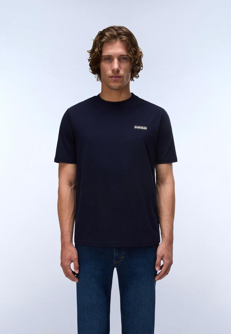 Napapijri Napapijri S-small Box T-Shirt Herren - blu marine - 0 | SportScheck