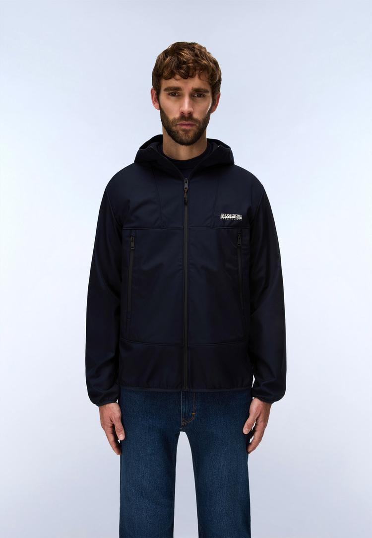 Napapijri Napapijri A-Biois Softshelljacke Herren - blu marine - 0 | SportScheck