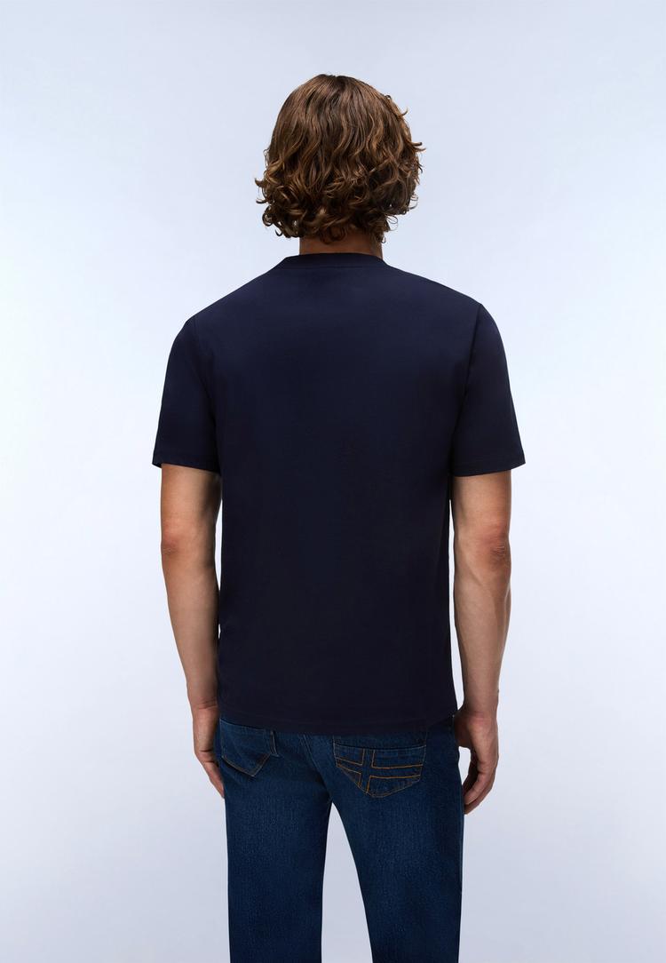 Napapijri Napapijri S-small Box T-Shirt Herren - blu marine - 1 | SportScheck