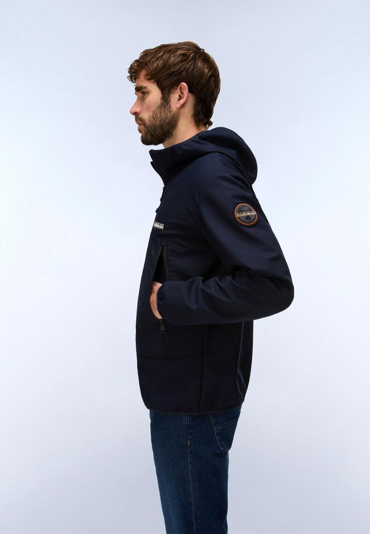 Napapijri Napapijri A-Biois Softshelljacke Herren - blu marine - 2 | SportScheck