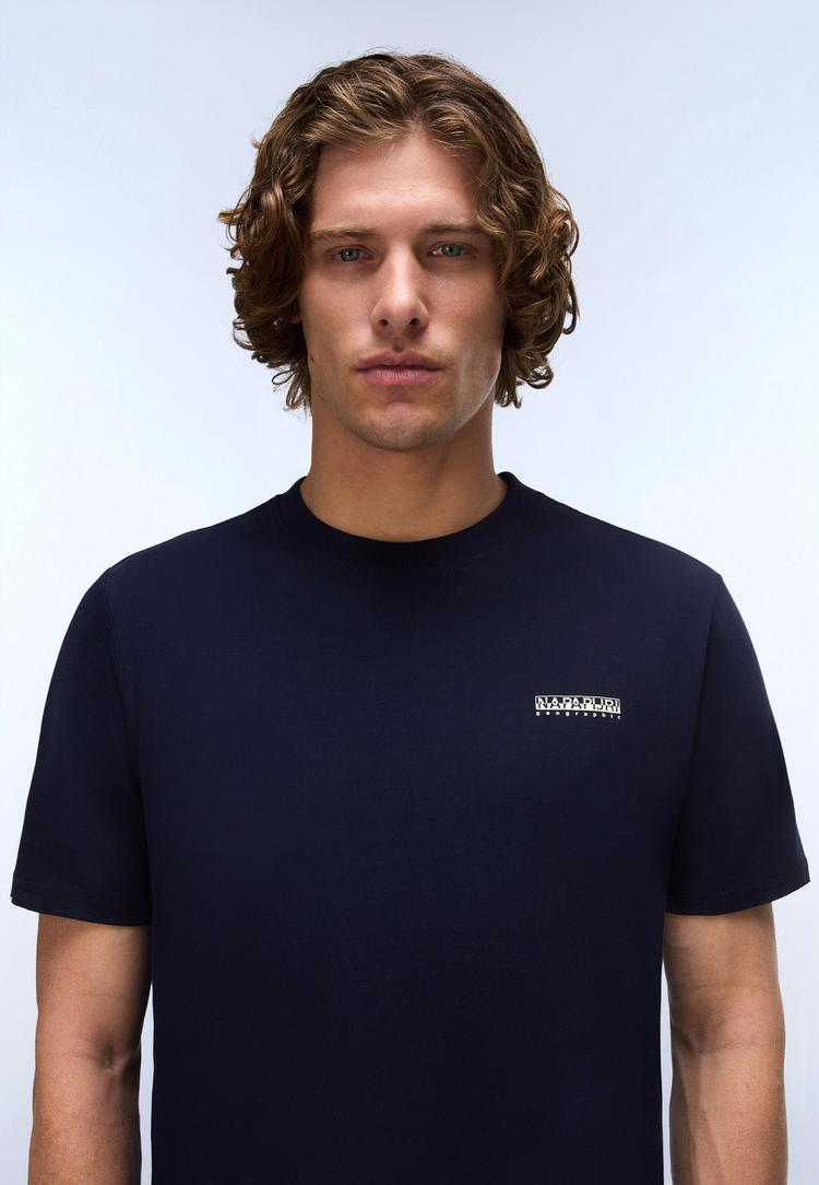 Napapijri Napapijri S-small Box T-Shirt Herren - blu marine - 2 | SportScheck