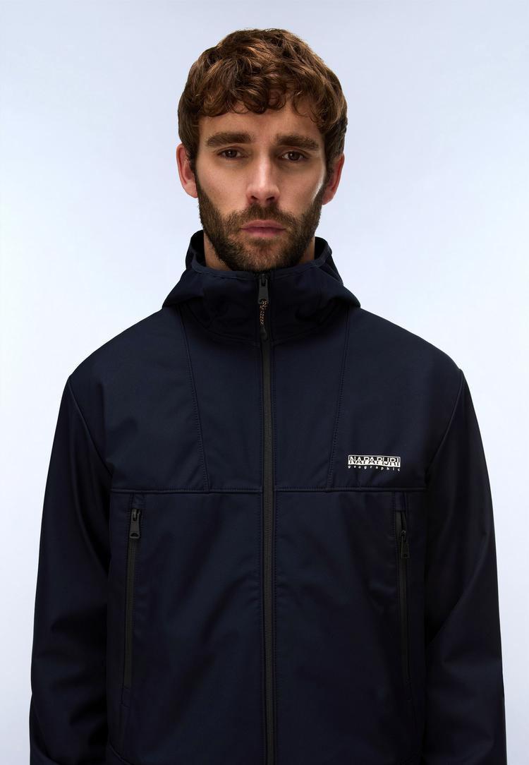 Napapijri Napapijri A-Biois Softshelljacke Herren - blu marine - 3 | SportScheck