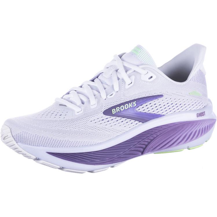 Brooks Brooks Ghost 18 Laufschuhe Damen - white-purple hebe-green - 0 | SportScheck