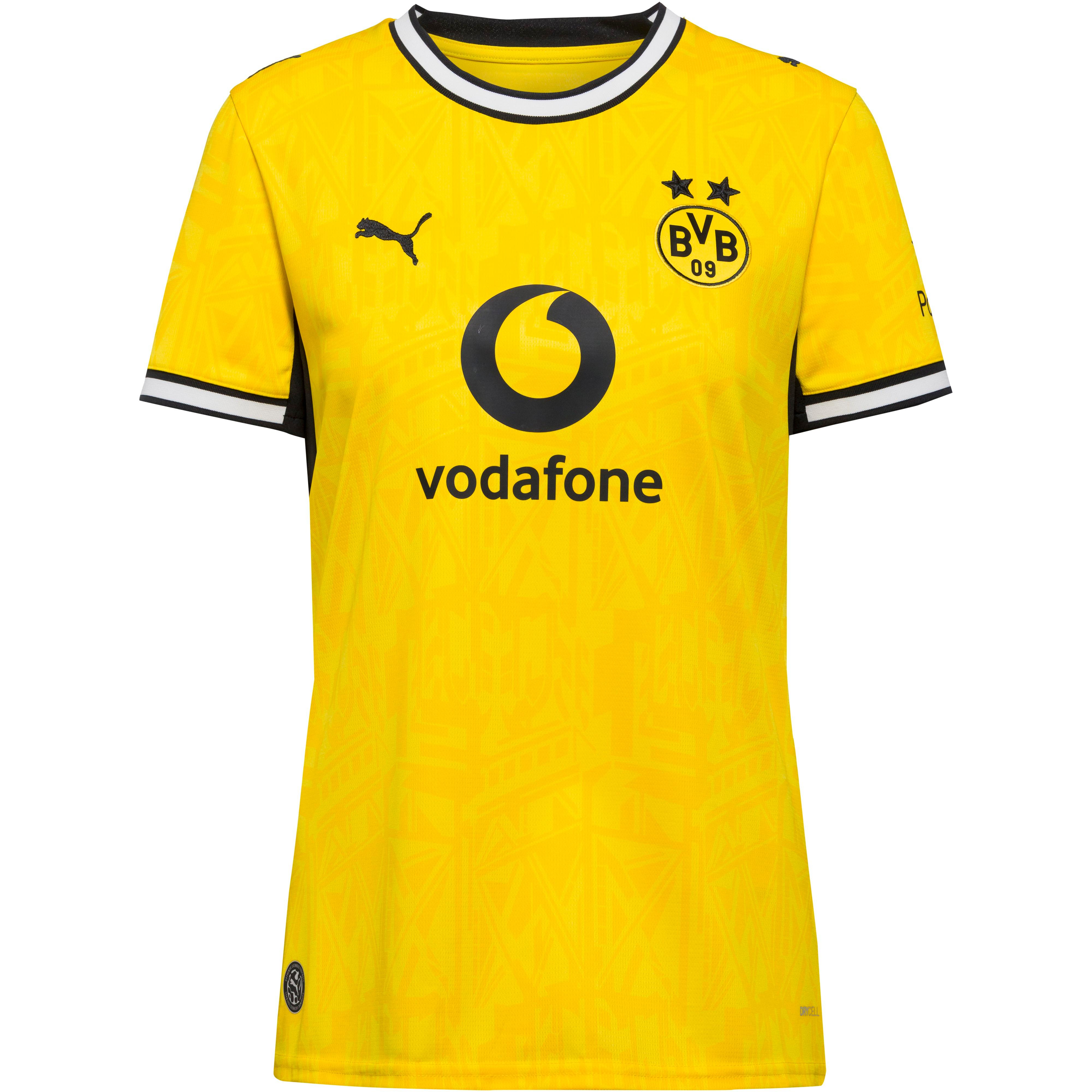 Puma Teamtrikot Rundhalsausschnitt Kunstfaser Gelb