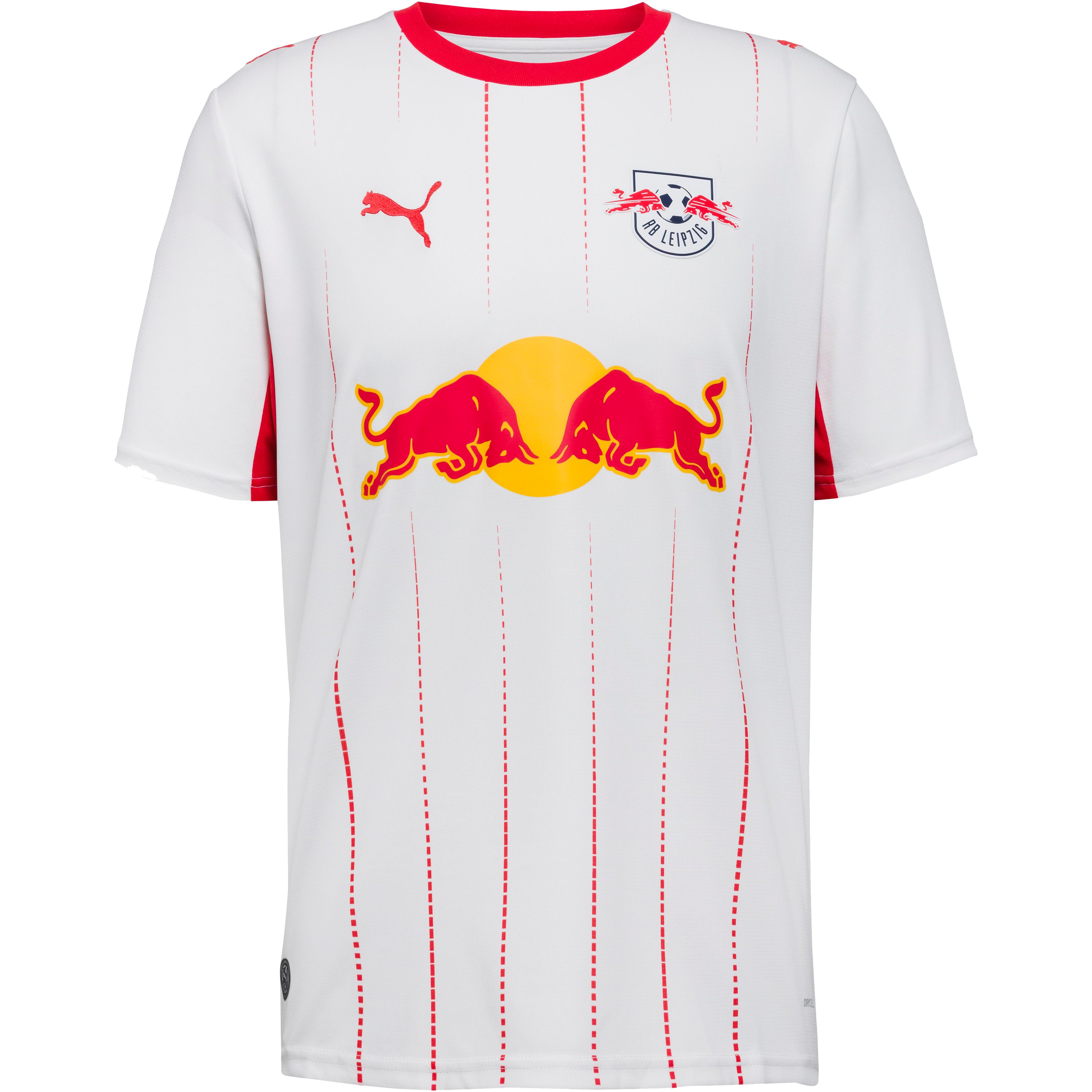 Puma Teamtrikot Feuchtigkeitsmanagement dryCELL Rundhalsausschnitt Polyester Weiss