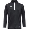 JAKO Ziptop One Funktionssweatshirt Kinder - schwarz