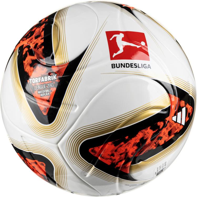 adidas adidas DFL LGE J290 Fu&szlig;ball Kinder - white-black-solred - 0 | SportScheck