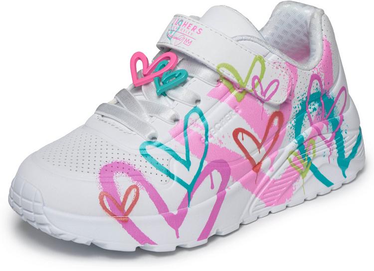 Skechers Skechers Street Girls Sneaker M&auml;dchen - white hearts - 3 | SportScheck