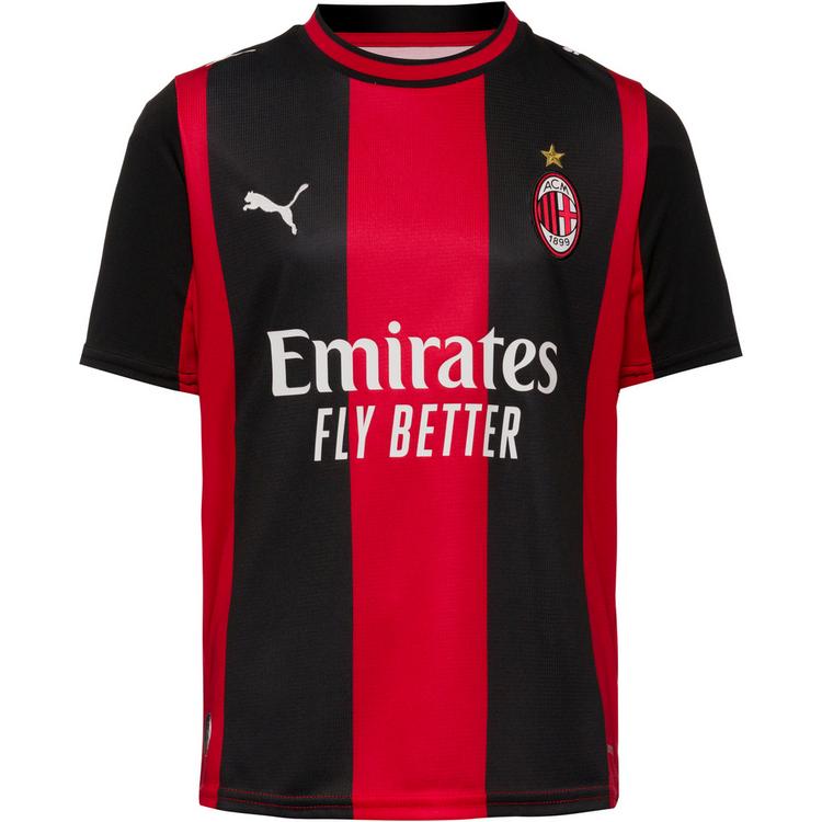 PUMA PUMA AC Mailand 26-27 Heim Teamtrikot Kinder - puma black-for all time red - 0 | SportScheck