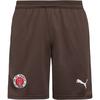 PUMA FC St. Pauli Fu&szlig;ballshorts Herren - espresso brown-puma white