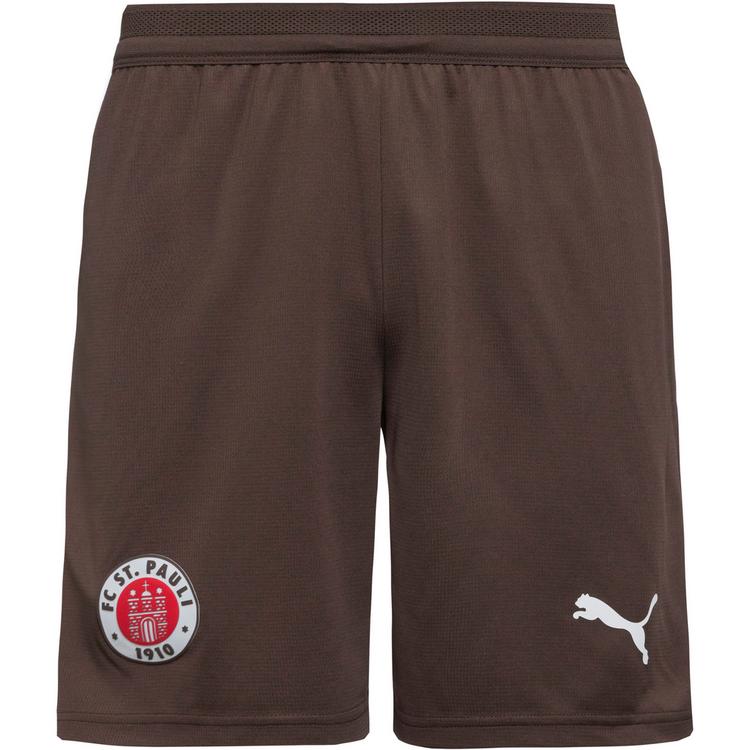 PUMA PUMA FC St. Pauli Fu&szlig;ballshorts Herren - espresso brown-puma white - 0 | SportScheck