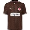 PUMA FC St. Pauli 26-27 Heim Teamtrikot Kinder - espresso brown-puma white