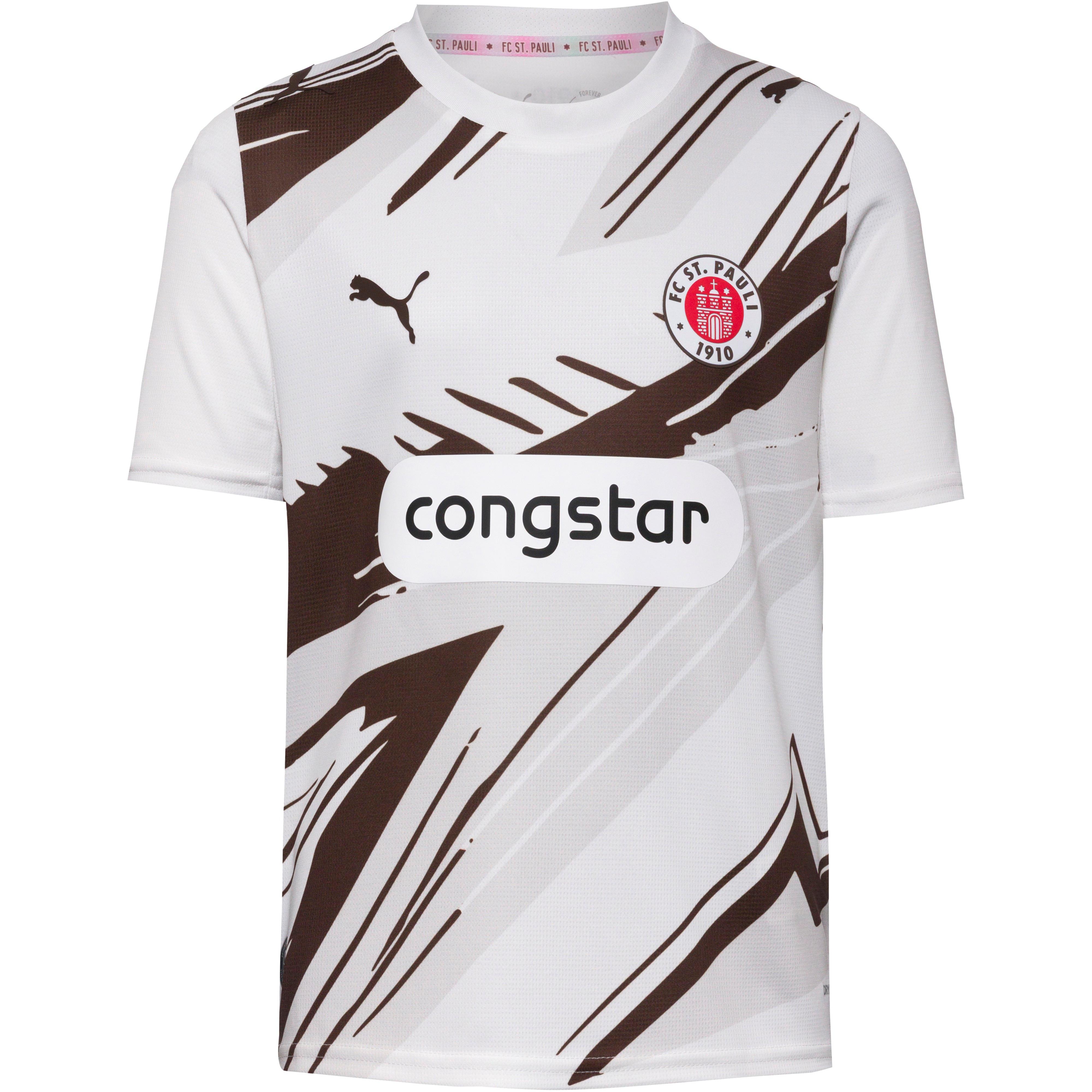 Puma Teamtrikot Auswärts Kunstfaser Weiß