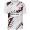 PUMA FC St. Pauli 26-27 Ausw&auml;rts Teamtrikot Kinder - puma white-espresso brown