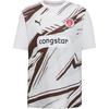 PUMA FC St. Pauli 26-27 Ausw&auml;rts Teamtrikot Herren - puma white-espresso brown