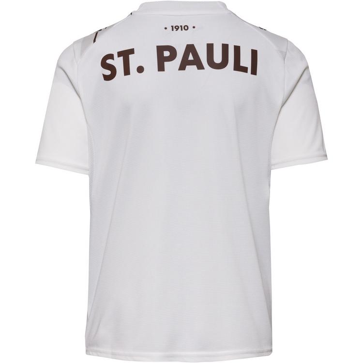 PUMA PUMA FC St. Pauli 26-27 Ausw&auml;rts Teamtrikot Kinder - puma white-espresso brown - 0 | SportScheck