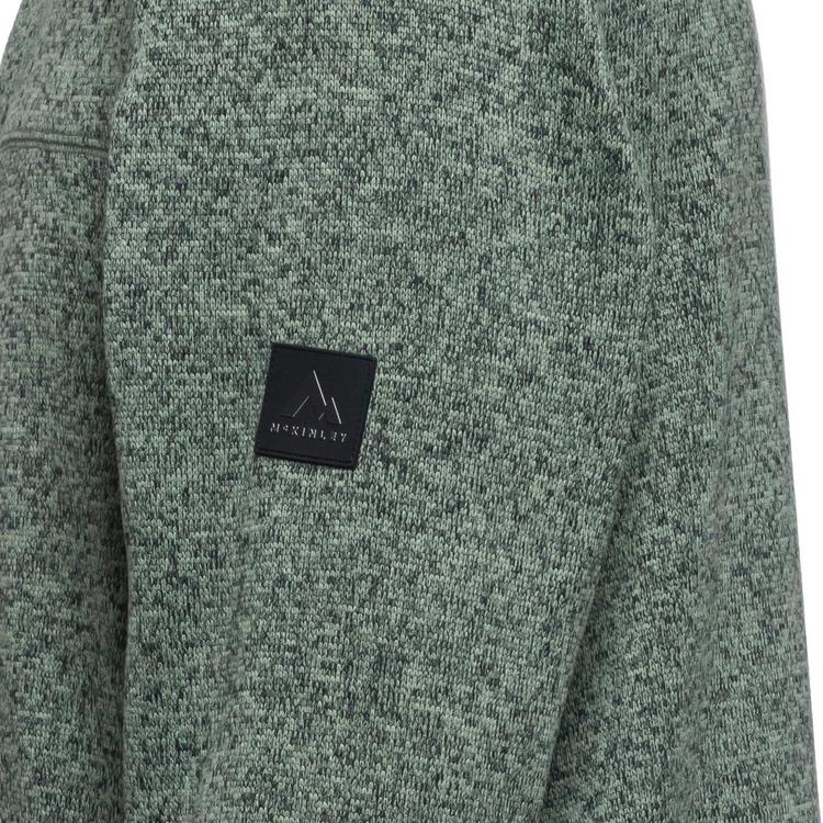 McKinley McKinley Rubin III Strickfleece Herren - melange-green smoke - 0 | SportScheck