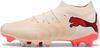PUMA FUTURE 9 MATCH FGAG Fu&szlig;ballschuhe Damen - sugared almond-puma white-ultra red