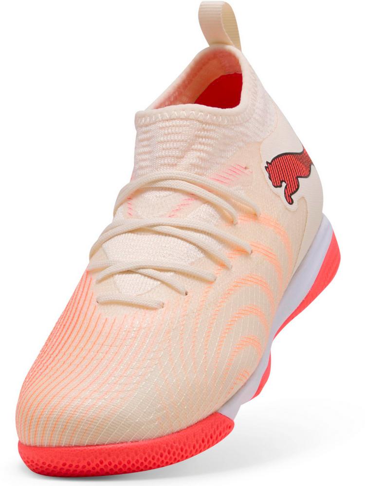 PUMA PUMA FUTURE 9 MATCH IT Mid Fu&szlig;ballschuhe Kinder - sugared almond-puma white-ultra red - 0 | SportScheck