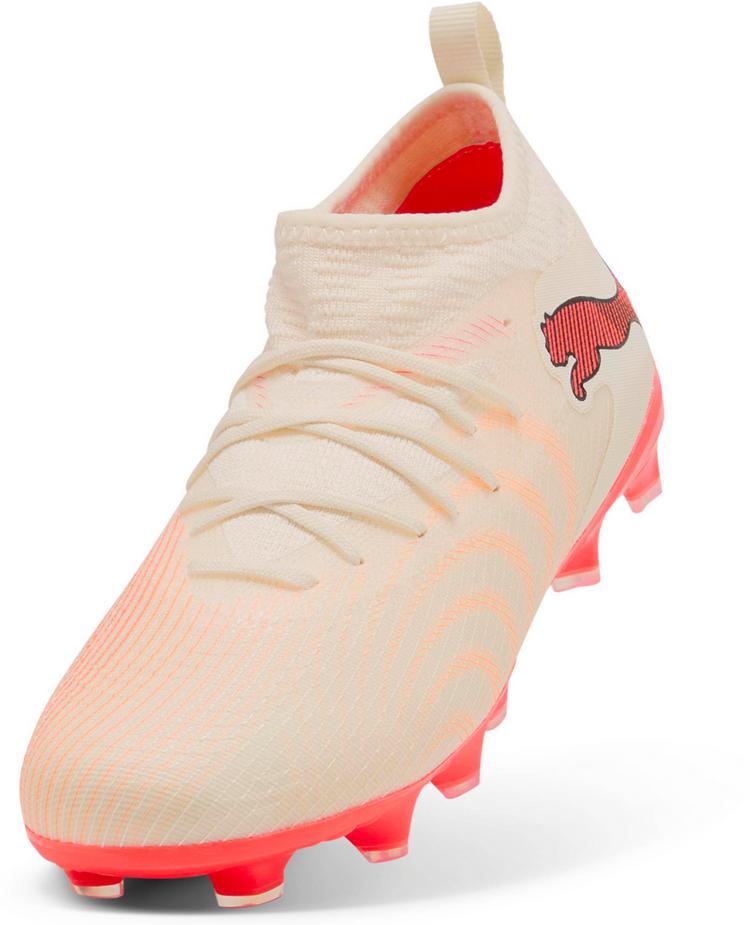 PUMA PUMA FUTURE 9 MATCH FGAG Fu&szlig;ballschuhe Kinder - sugared almond-puma white-ultra red - 0 | SportScheck