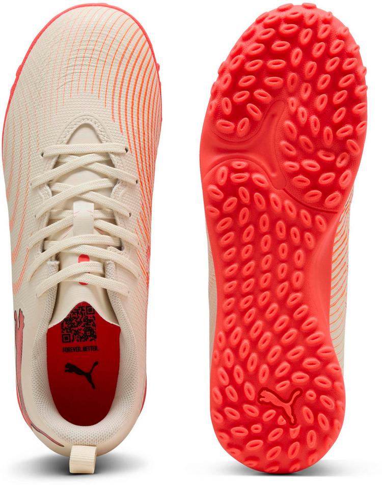 PUMA PUMA FUTURE 9 PLAY TT Fu&szlig;ballschuhe Kinder - sugared almond-puma white-ultra red - 1 | SportScheck