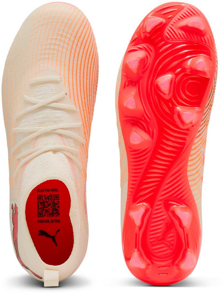 PUMA PUMA FUTURE 9 MATCH FGAG Fu&szlig;ballschuhe Kinder - sugared almond-puma white-ultra red - 1 | SportScheck