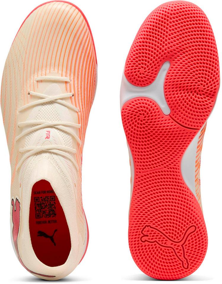 PUMA PUMA FUTURE 9 MATCH IT Fu&szlig;ballschuhe Herren - sugared almond-puma white-ultra red - 1 | SportScheck