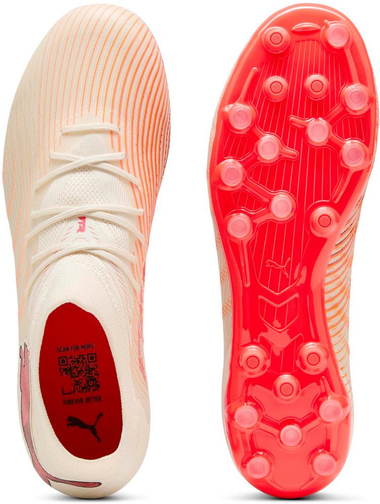 PUMA PUMA FUTURE 9 MATCH MG Fu&szlig;ballschuhe Herren - sugared almond-puma white-ultra red - 1 | SportScheck