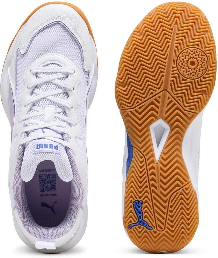 PUMA PUMA Solarflash Hallenschuhe Damen - puma white-royal sapphire-light lav - 1 | SportScheck