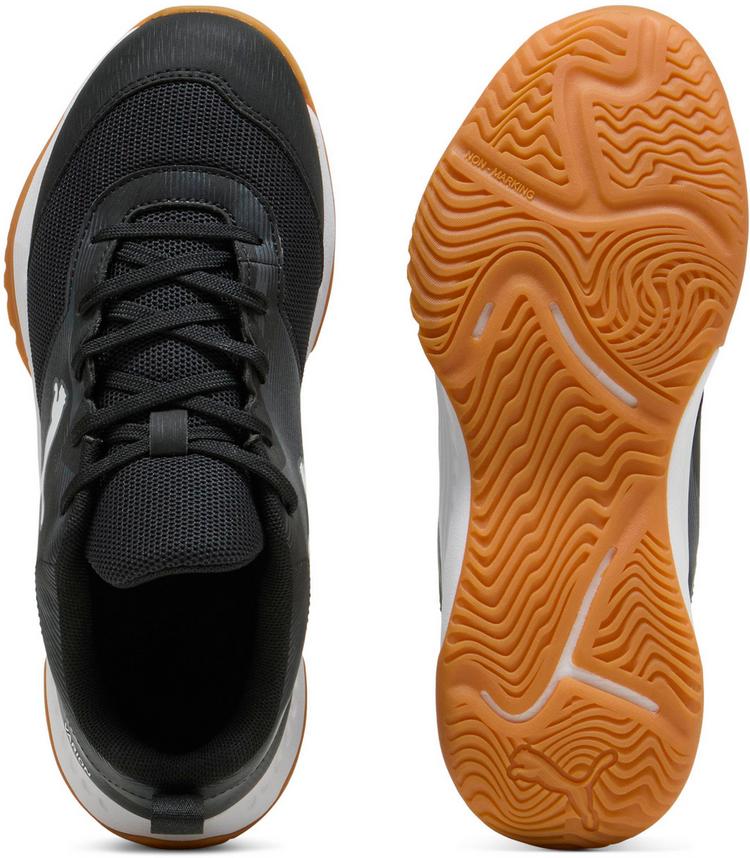 PUMA PUMA Varion Hallenschuhe Kinder - puma black-aqua glow - 1 | SportScheck