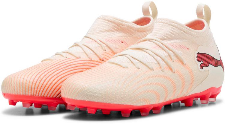 PUMA PUMA FUTURE 9 MATCH MG Fu&szlig;ballschuhe Kinder - sugared almond-puma white-ultra red - 2 | SportScheck