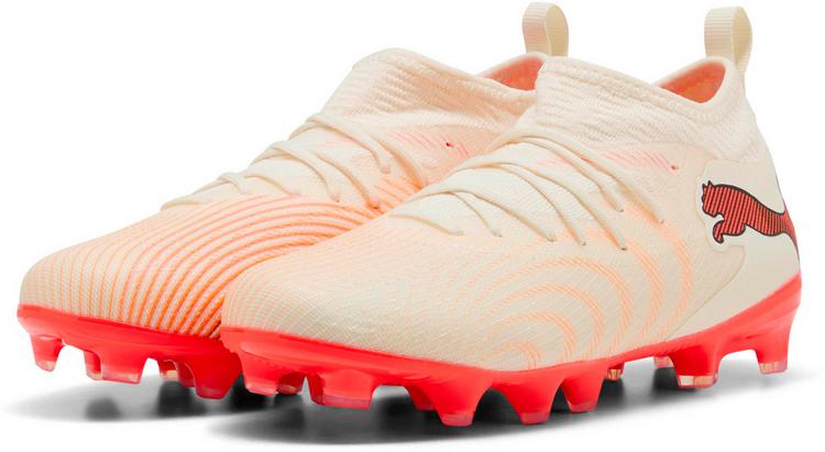 PUMA PUMA FUTURE 9 MATCH FGAG Fu&szlig;ballschuhe Kinder - sugared almond-puma white-ultra red - 2 | SportScheck