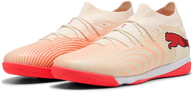 PUMA PUMA FUTURE 9 MATCH IT Fu&szlig;ballschuhe Herren - sugared almond-puma white-ultra red - 2 | SportScheck