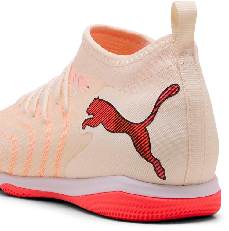 PUMA PUMA FUTURE 9 MATCH IT Mid Fu&szlig;ballschuhe Kinder - sugared almond-puma white-ultra red - 3 | SportScheck