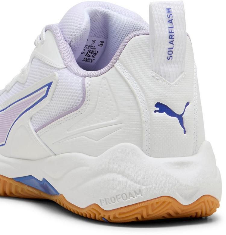 PUMA PUMA Solarflash Hallenschuhe Damen - puma white-royal sapphire-light lav - 3 | SportScheck